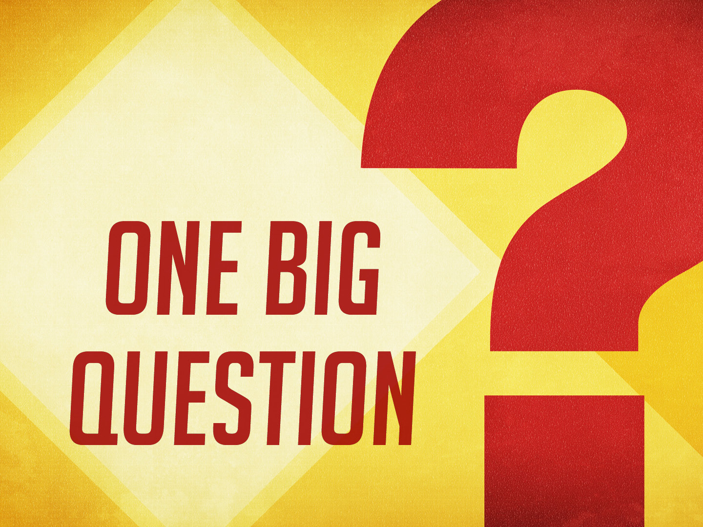 One Big Question 1 Why Believe In God When The World Is Full Of one-big-question-1-why-believe-in-god-when-the-world-is-full-of
